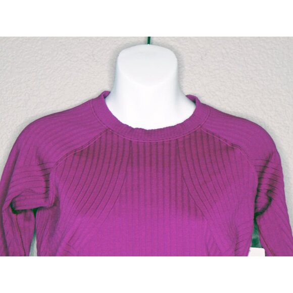 lululemon Rest Less Pullover in Aerial Current Deep Fuschia  / Purple Size 6 - Picture 5 of 11